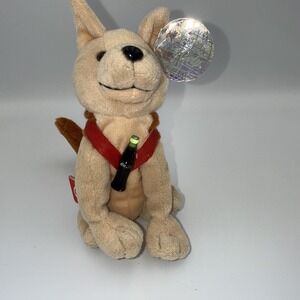 Vintage Coca-Cola International Streak the Jackal Tunisia  1999 Bean Bag Plush